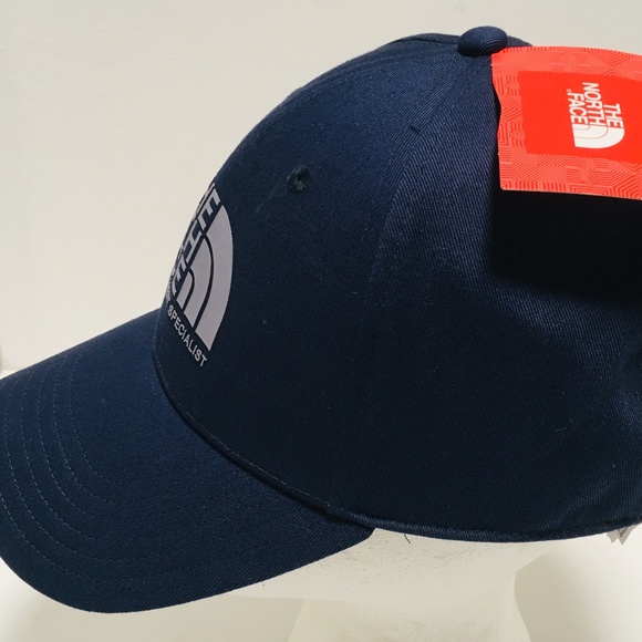 THE NORTH FACE Baseball Cap Hat One Sz BLUE NWT - Picture 3 of 6